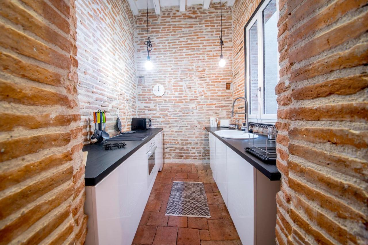 L'Elegant - Appartement - Hyper Centre - Proche Parking Montauban Eksteriør billede